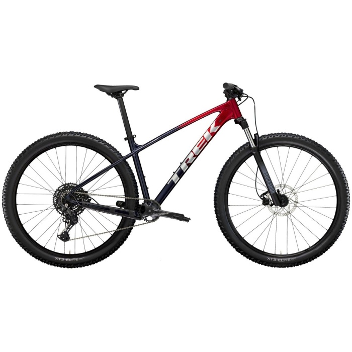 Trek Marlin 6 Gen 3 RAGE RED TO DEEP DARK BLUE FAD