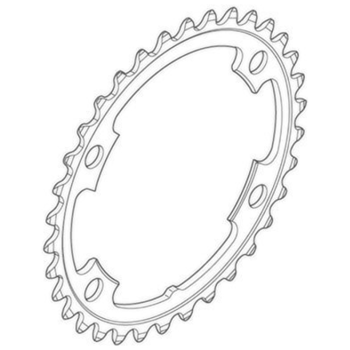 Shimano Kettingblad 39T-MD Ultegra FC-6800 Voor 53-39T Zwart - Afbeelding 2