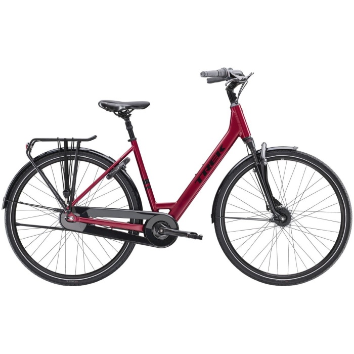 Trek District 2 Lowstep RAGE RED SATIN