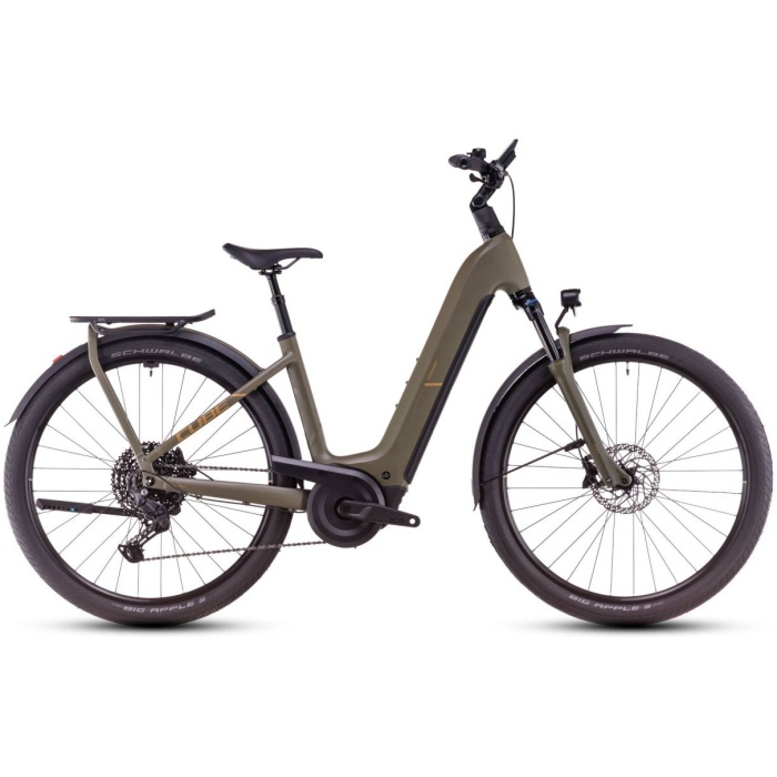 Cube KATHMANDU HYBRID PRO Dustyolive/gold