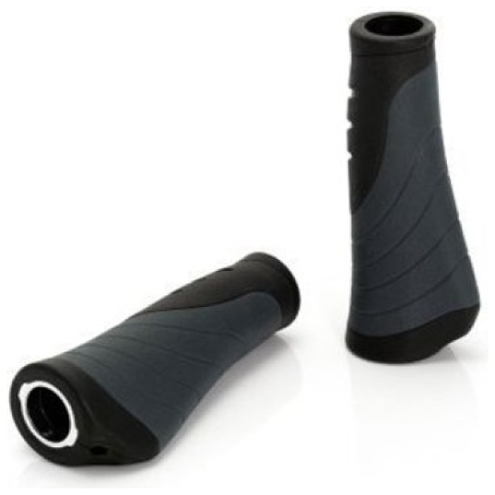 Xlc HANDVAT ERGO 135MM CF ZW/GRY STEL GRS04 Zwart/Grijs - Afbeelding 4