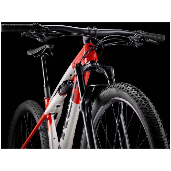 Trek Supercaliber SL 9.6 Gen 2 LUNAR SILVER/LAVA RED