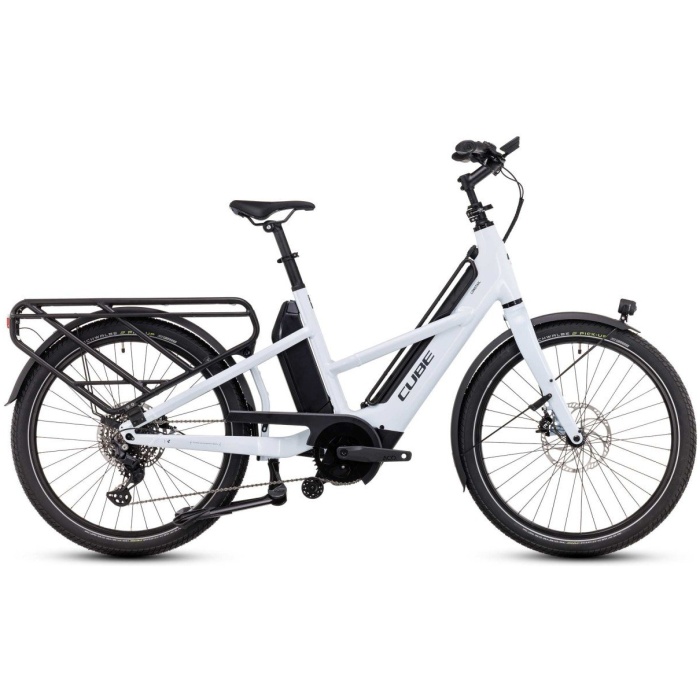 Cube LONGTAIL SPORT HYBRID Flashwhite/reflex