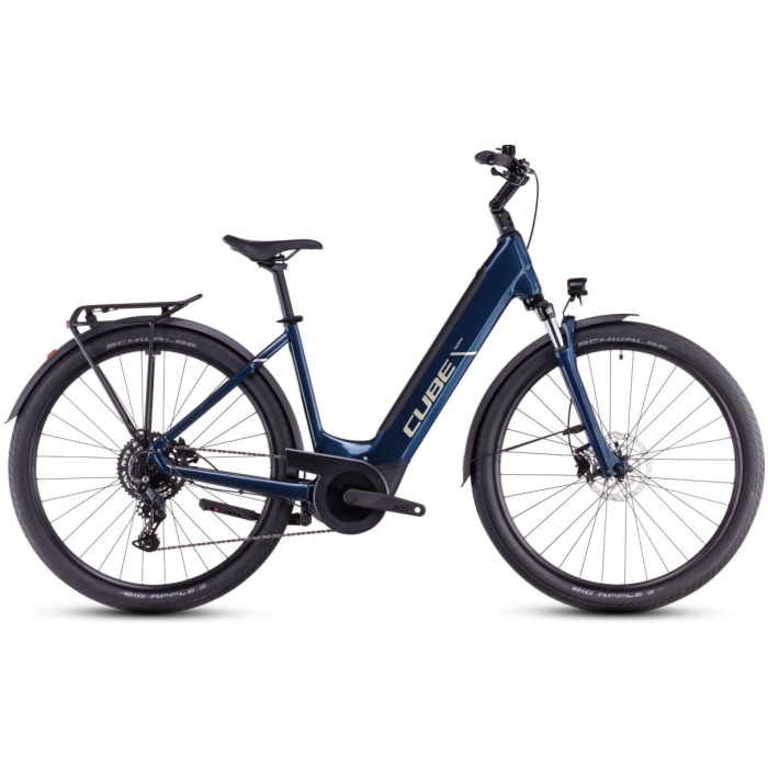 Cube TOURING HYBRID ONE 500 Deepsea/chrome - Afbeelding 3