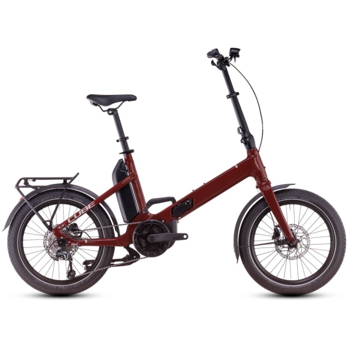 Cube FOLD HYBRID 500 Merlotred/reflex