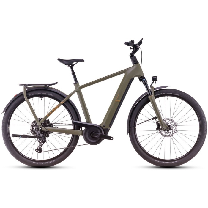 Cube KATHMANDU HYBRID PRO Dustyolive/gold