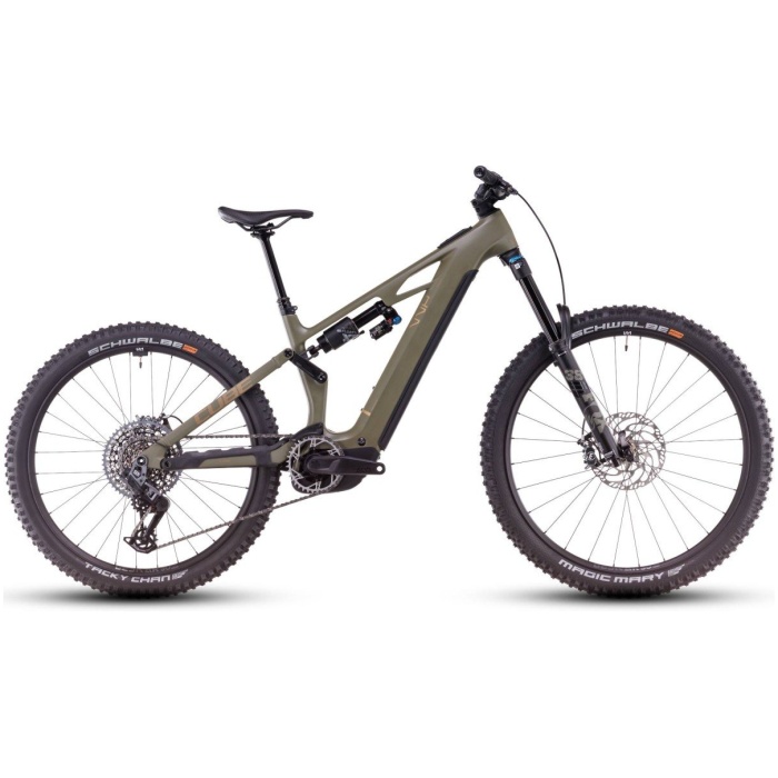Cube STEREO HYBRID ONE77 HPC TM Dustyolive/gold