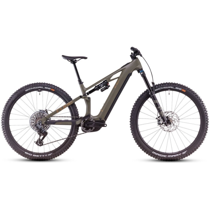 Cube STEREO HYBRID ONE44 HPC TM Dustyolive/gold