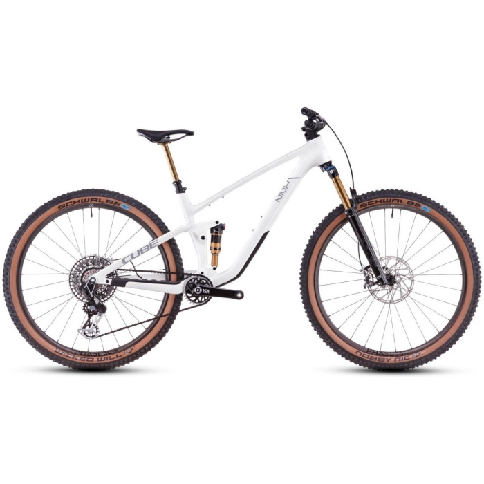 Cube STEREO ONE22 C:62 SLT 29 Metallicwhite/black
