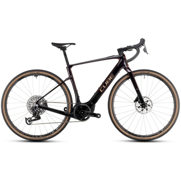 Cube NUROAD HYBRID C:62 SLT 400X Solareclipse/bronze