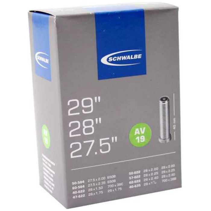 Schwalbe BIB SW -19- Schrader 40-62-584-635 Zwart
