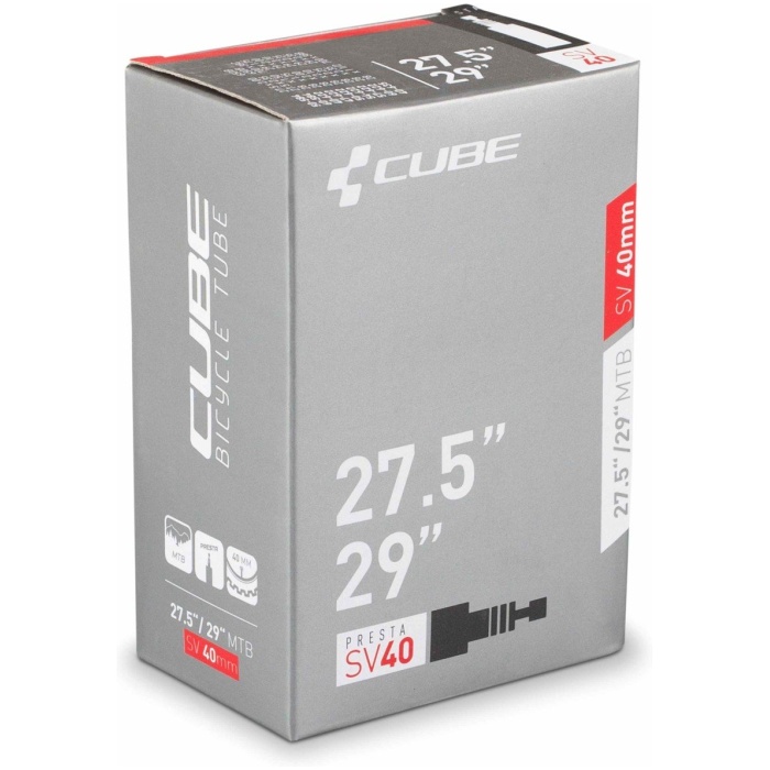 Cube TUBE 27,5" / 29" MTB SV 40MM BLACK