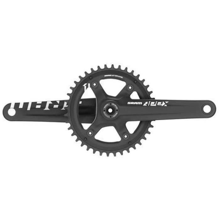 Sram CRANKSTEL APEX1 GXP 11V 175 42 ZW Zwart
