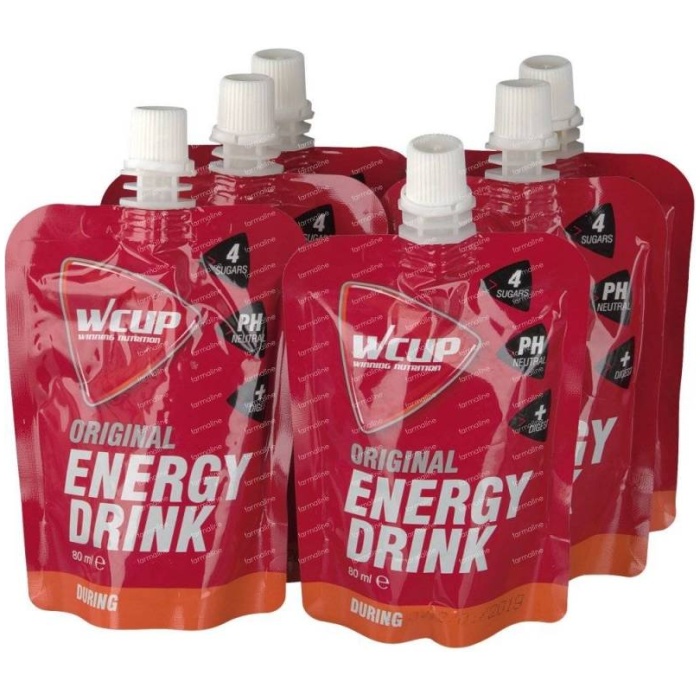 Wcup energy drink original 5 + 1 gratis