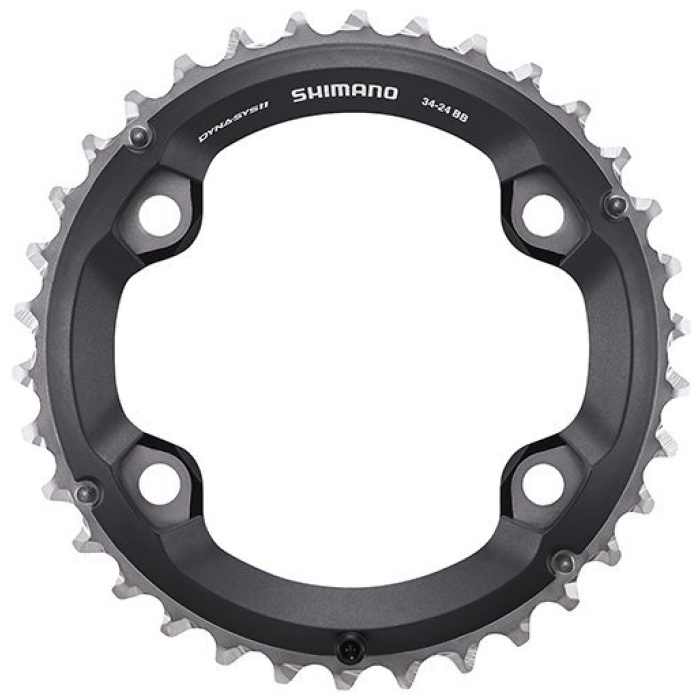 Shimano Kettingblad 34T-BB SLX FC-M7000 Voor 34-24T Black