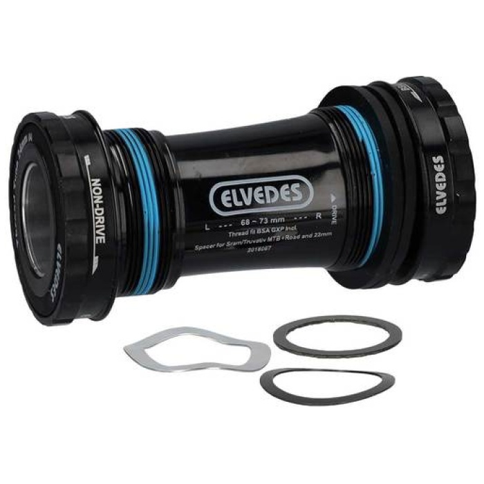 Elvedes TRAPD CUPS ELV THREADFIT SRAM GXP BSA Zwart