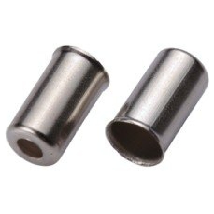 BBB BCB-160 Kabeleind CableEnd 5mm 150 Stuks Koper Zilver