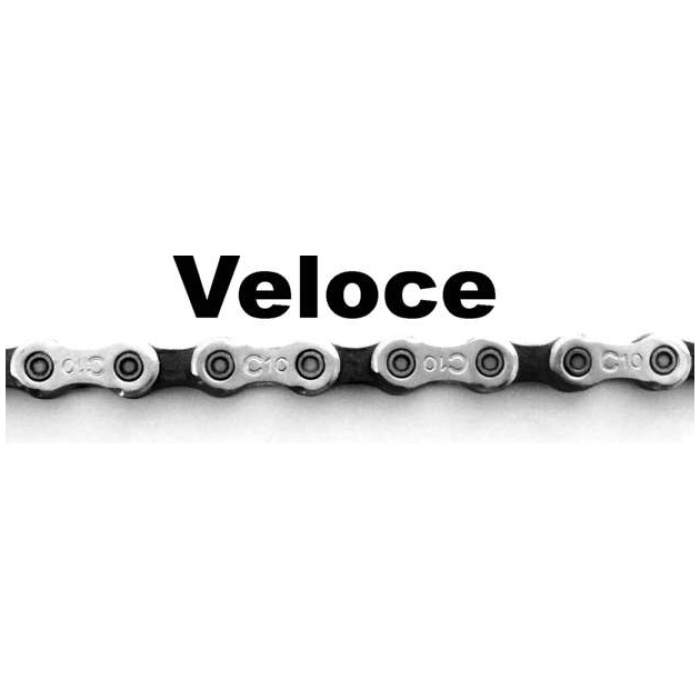 Campagnolo Veloce ketting 10-f 114 Gl. Zilver - Afbeelding 2
