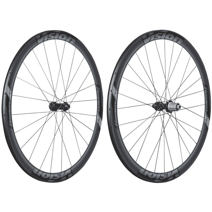 Vision (710-0051111050) Wielset Team 30 Disc Intl Shimano 11 (clincher) V18 Grijs
