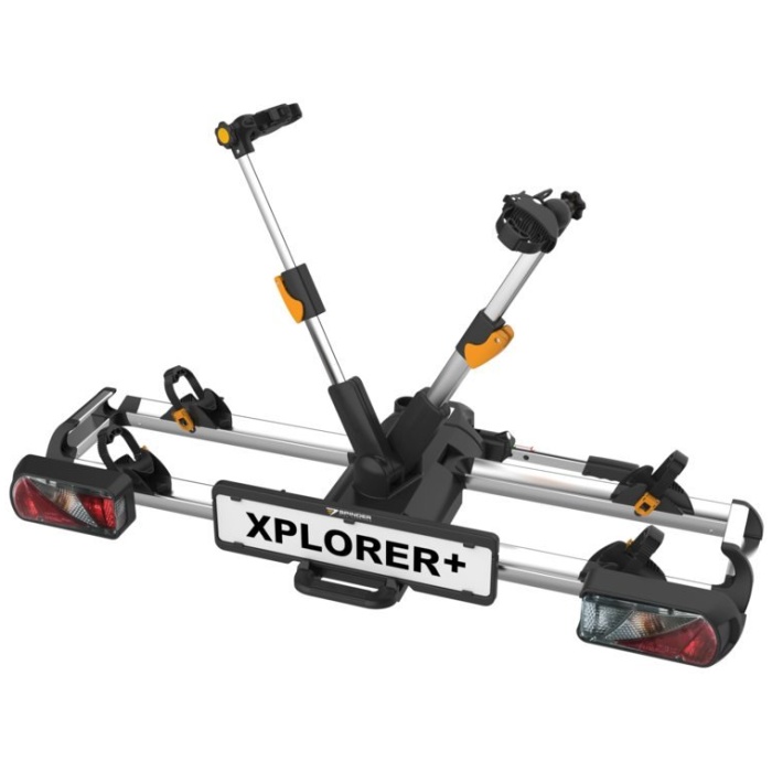 Spinder fietsendrager xplorer+ kantelbaar Zilver