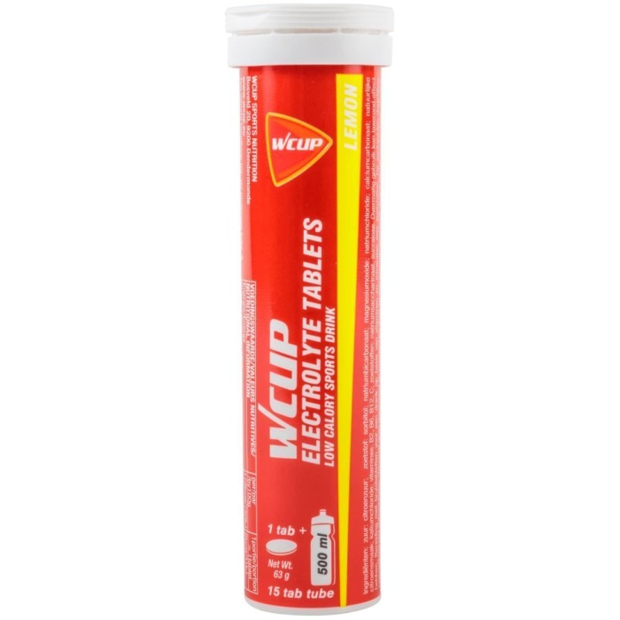 Wcup Electrolyte tablets 15st. lemon