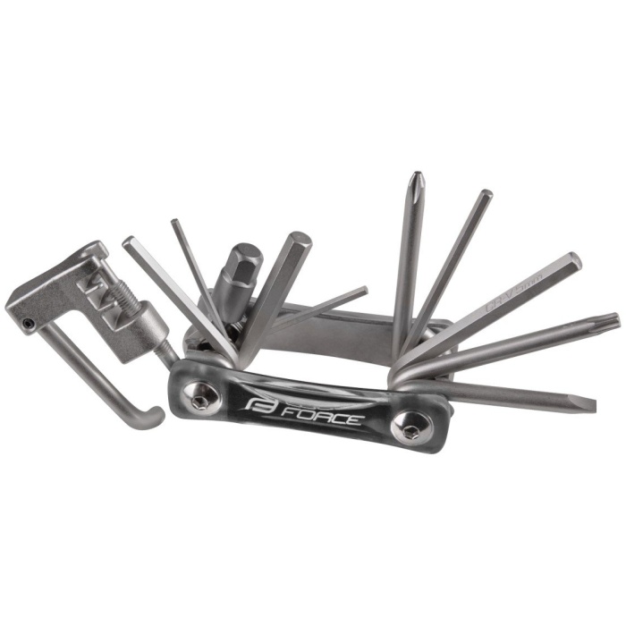 Force Multitool set 11 fnc.+chain splitter, in bag