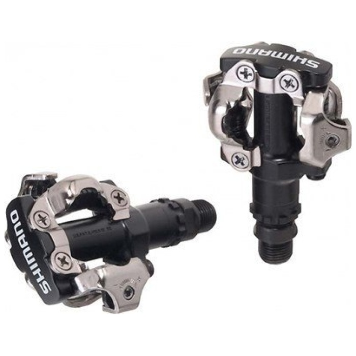 Shimano pedaal PD-M520 zw. + SH 51 SPD ZWART - Afbeelding 2
