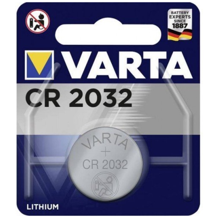 Varta knoopcel CR 2032 1-st Zilver