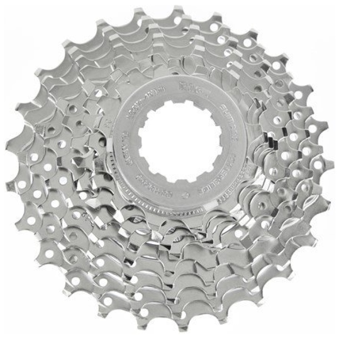 Shimano Cassette 9-Sp 12-25T CSGH50 12-13-14-15-17-19-21- Zilver