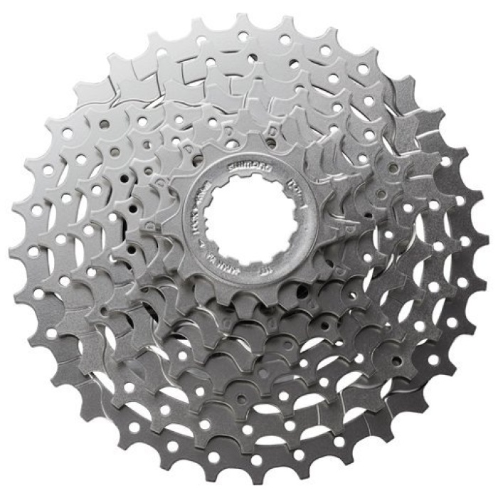 Shimano cassette HG 400-9 11-32 9v. zilv Zilver