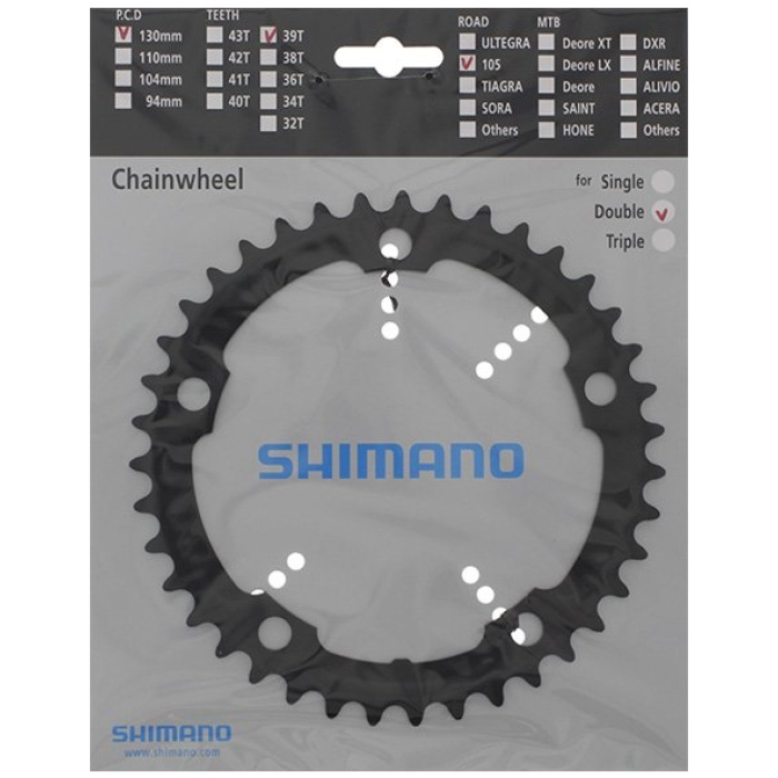 Shimano Kettingblad 39T 105 FC-5700 BLACK