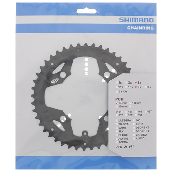 Shimano Kettingblad 44T Acera BLACK
