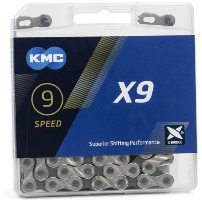 Kmc KETTING 9V 11/128 X9 ZI/GRY Zilver/Grijs - Afbeelding 3