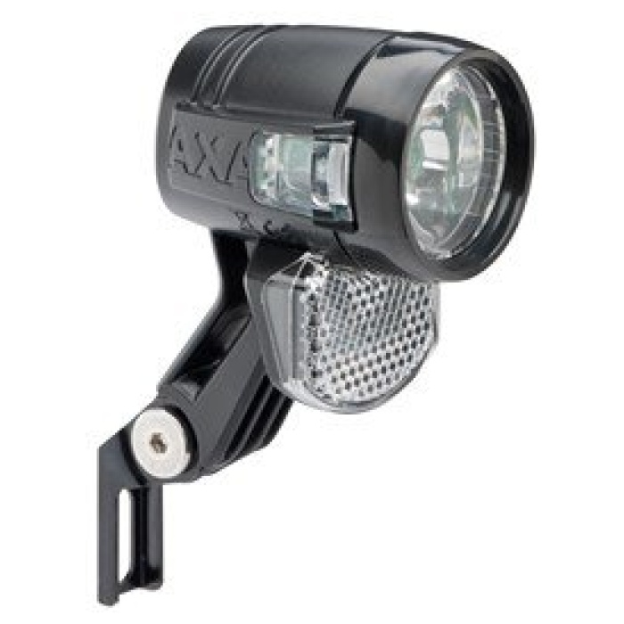 Axa KOPLAMP BLUELINE 30 SWITCH LED NDY KB Zwart