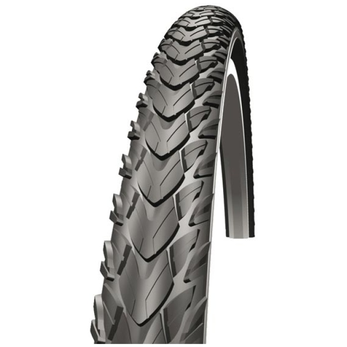 Schwalbe BUB 28X160 SC R MARATHON MONDIAL DD ZW VW Zwart