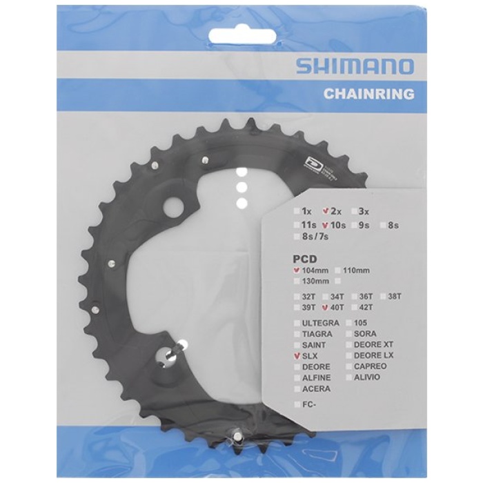Shimano Kettingblad 40T-AJ Deore SLX BLACK