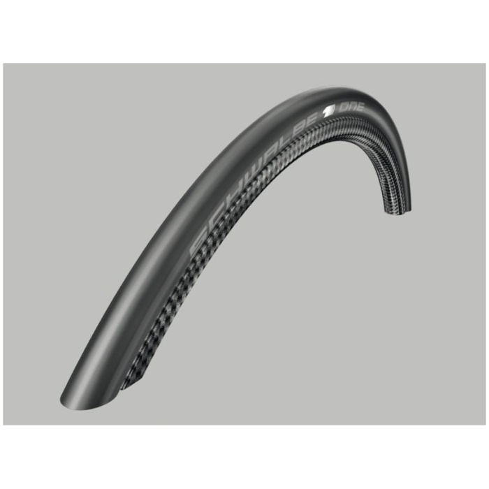 Schwalbe One ev z/z vouw.tubel. Zwart