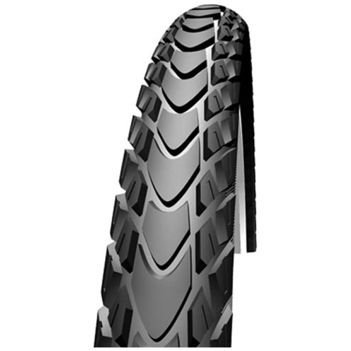 Schwalbe BUB 28X13/8 SC R MARATHON MONDIAL DD ZW VW Zwart