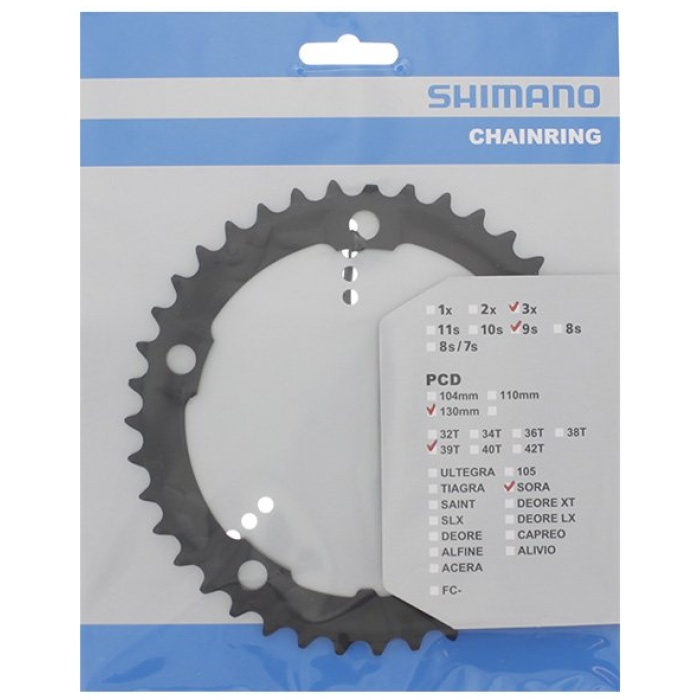 Shimano Kettingblad 39T-D Sora BLACK