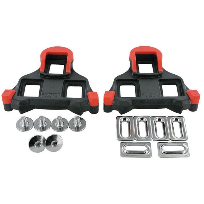 Shimano Schoenplaatjes SPD-SL SM-SH10 Zwart/Rood - Afbeelding 2