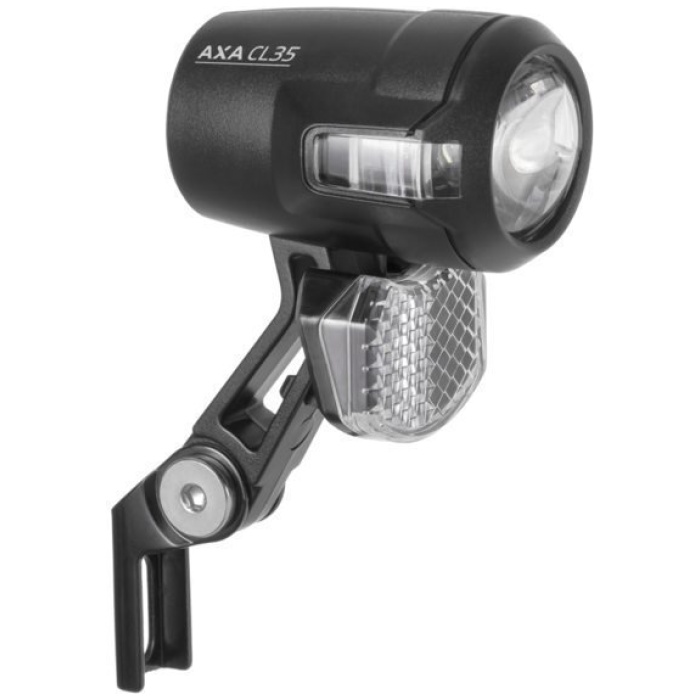 Axa KOPLAMP COMPACTLINE 35 SWITCH 6V ZW Zwart