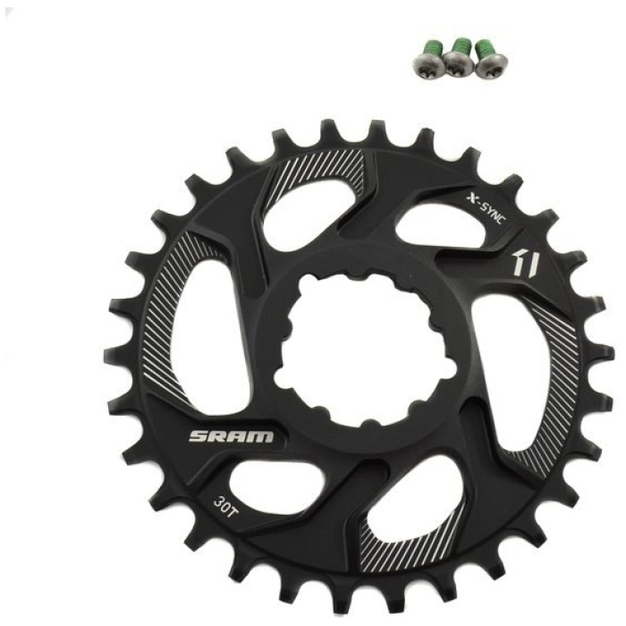 Sram KETT BLAD 30 XSYNC DM 6? OFFSET ALM ZW Zwart