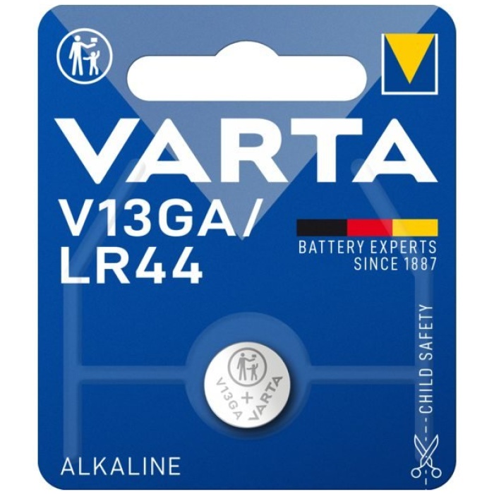 Varta Batteriij V13GA A76 11X5.5 LR44 computer Zilver