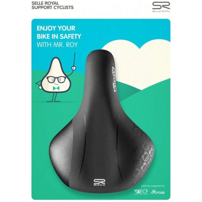 Selle Royal ZADEL SR 1702JC FROGGY ZW KIND Zwart