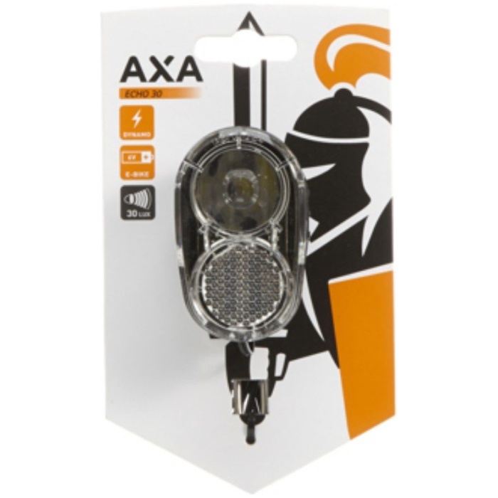 Axa KOPLAMP ECHO30 LED NDY KB Zwart