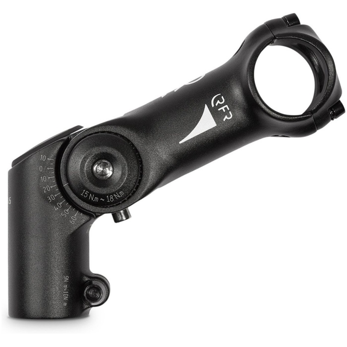 Rfr RAISED ADJUSTABLE STEM MTB 31,8 MM X 110 MM BLACK