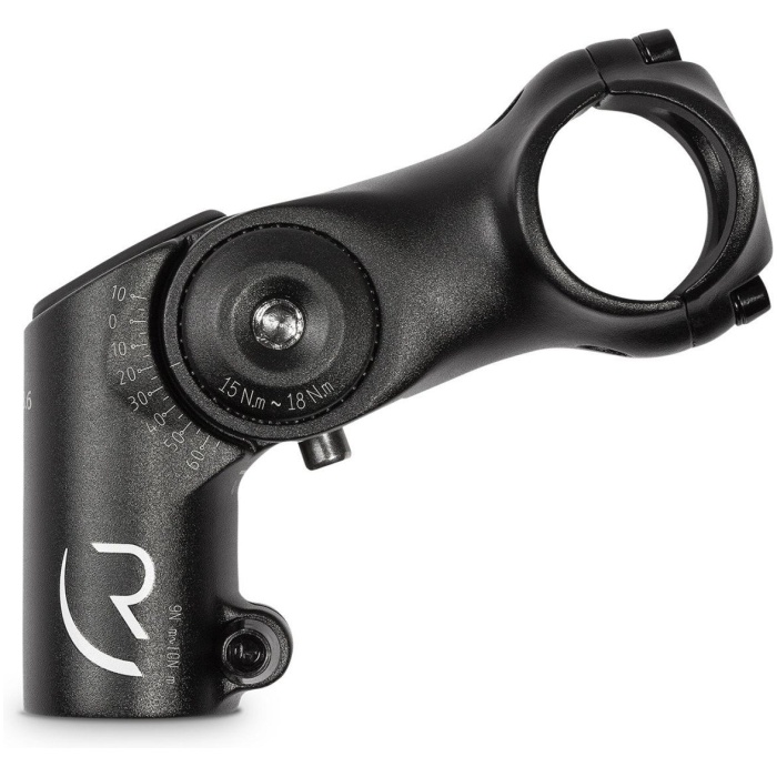 Rfr RAISED ADJUSTABLE STEM MTB 31,8 MM X 80 MM BLACK
