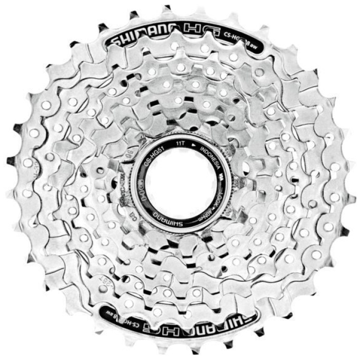 Shimano Cassette Alivio CS-HG51 Zilver
