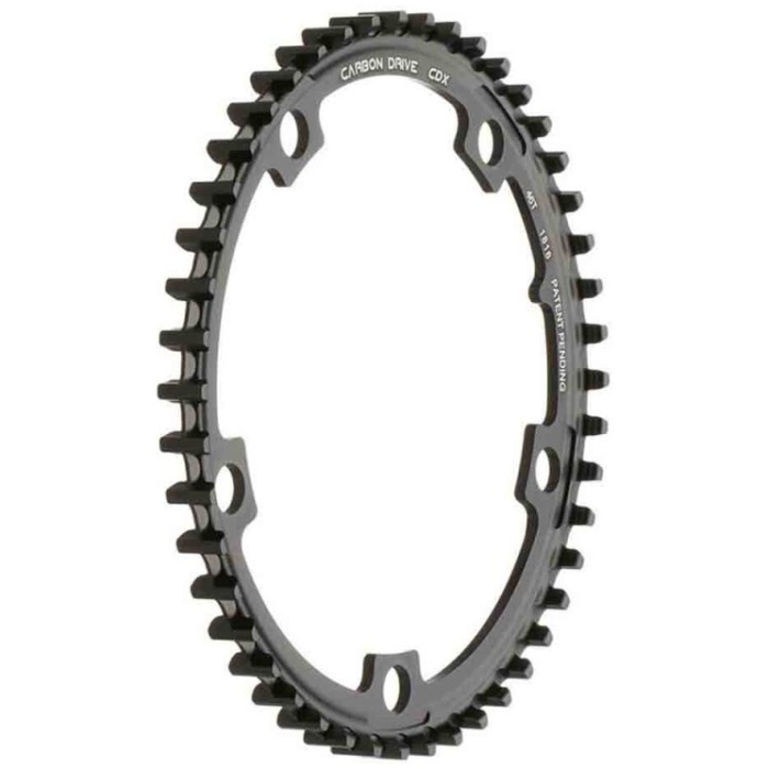 Gates TANDWIEL 46 CDX ALM V 5 ARM 130 ZW Black Anodized