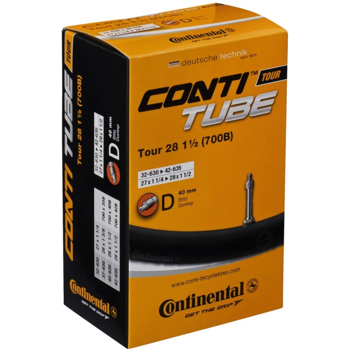 Continental BIB 28X11/4-13/8-175-200 CO DV (40) TOUR ALL Zwart
